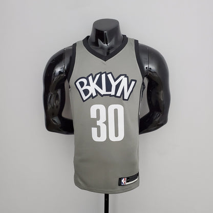 Camiseta de baloncesto de los Brooklyn Nets de Curry número 30 de la NBA