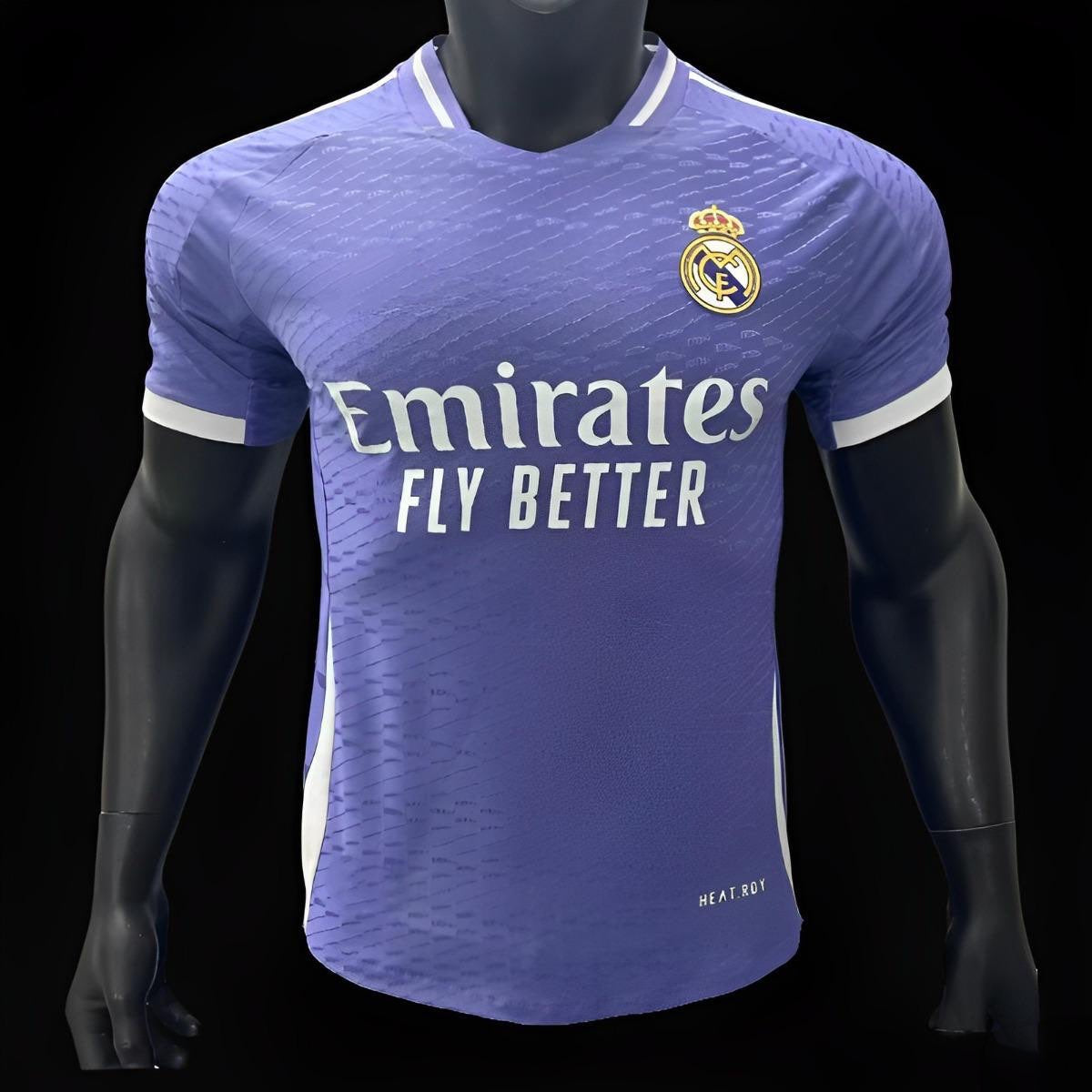 Camiseta de edición especial del Real Madrid, versión jugador, color morado, temporada 2023/24