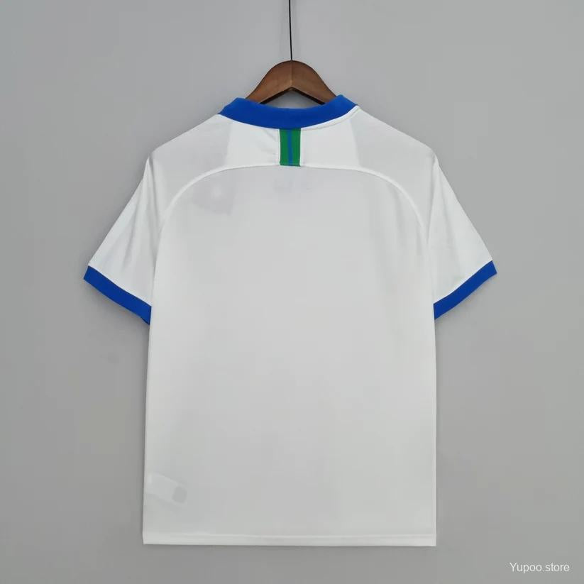Camiseta retro de visitante de Brasil 2019