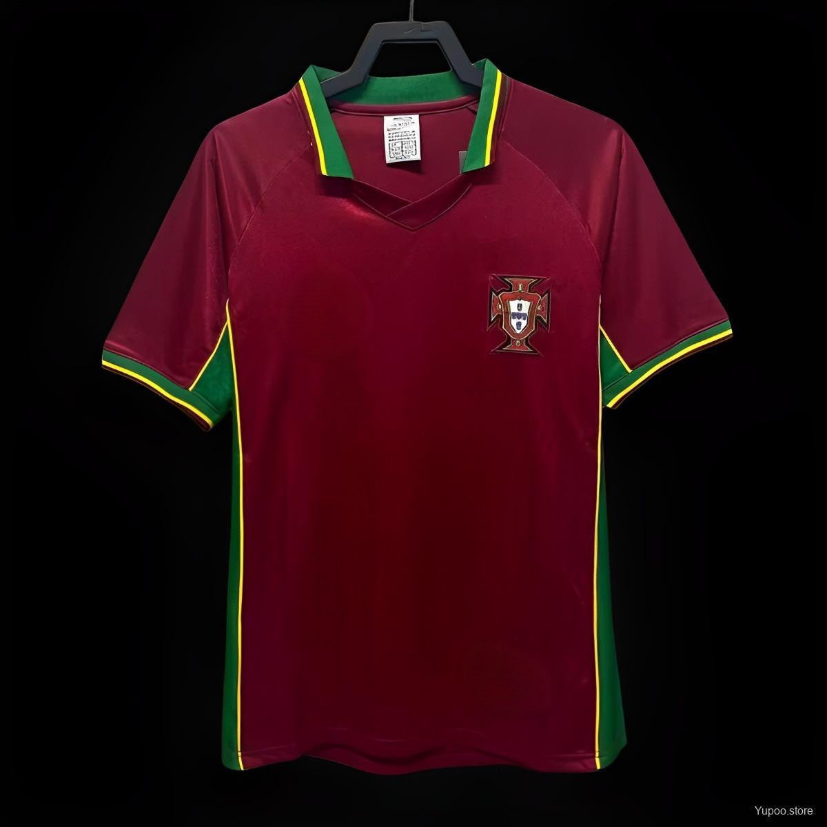 Camiseta de Portugal estilo retro de 1988