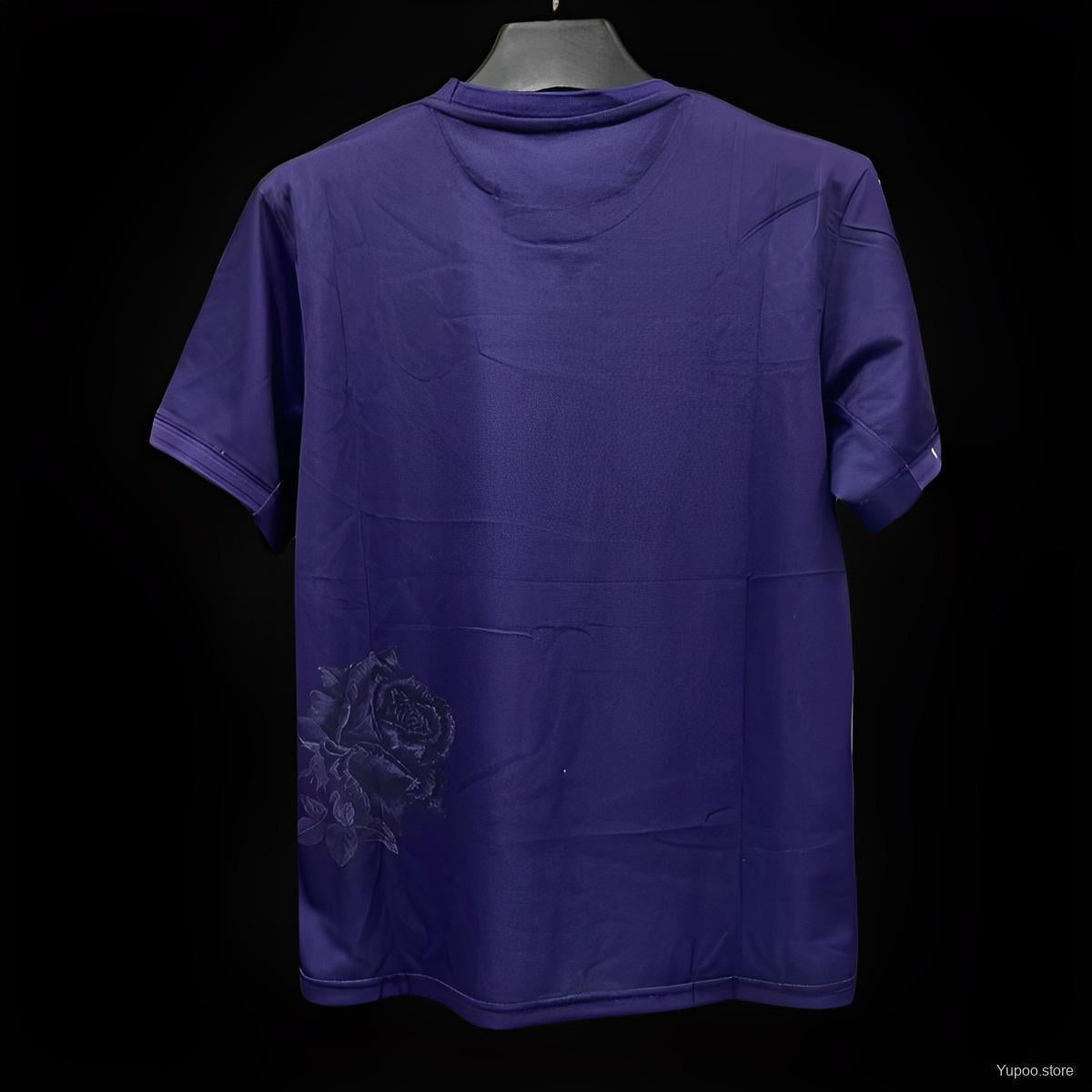 Camiseta morada Real Madrid x Yamamoto 2024-2025