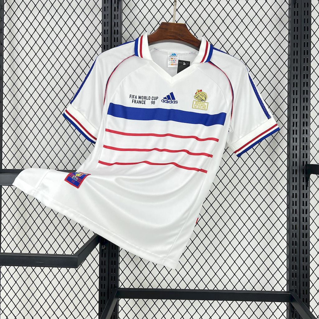Camiseta de visitante de Francia 98