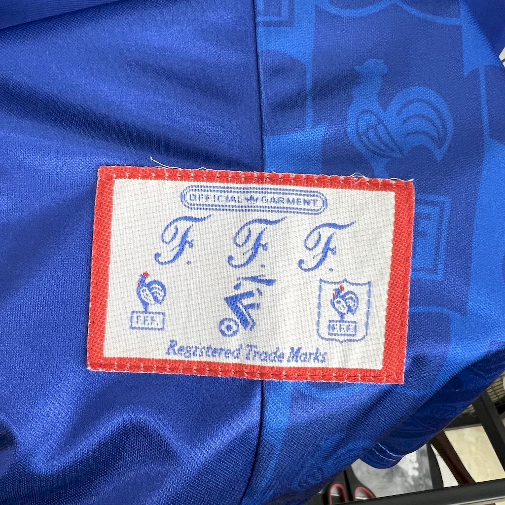 Camiseta retro de Francia de local de 1996