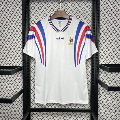 Camiseta de visitante de Francia 1996
