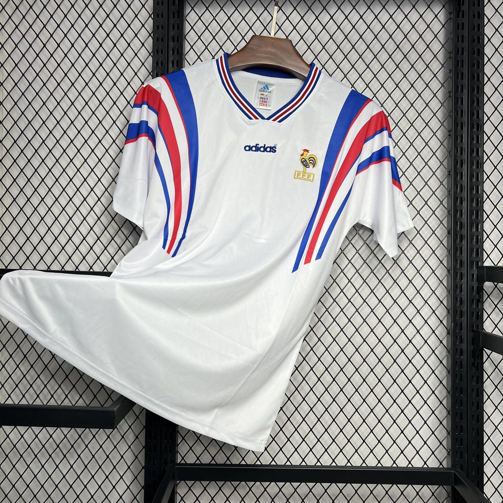 Camiseta de visitante de Francia 1996