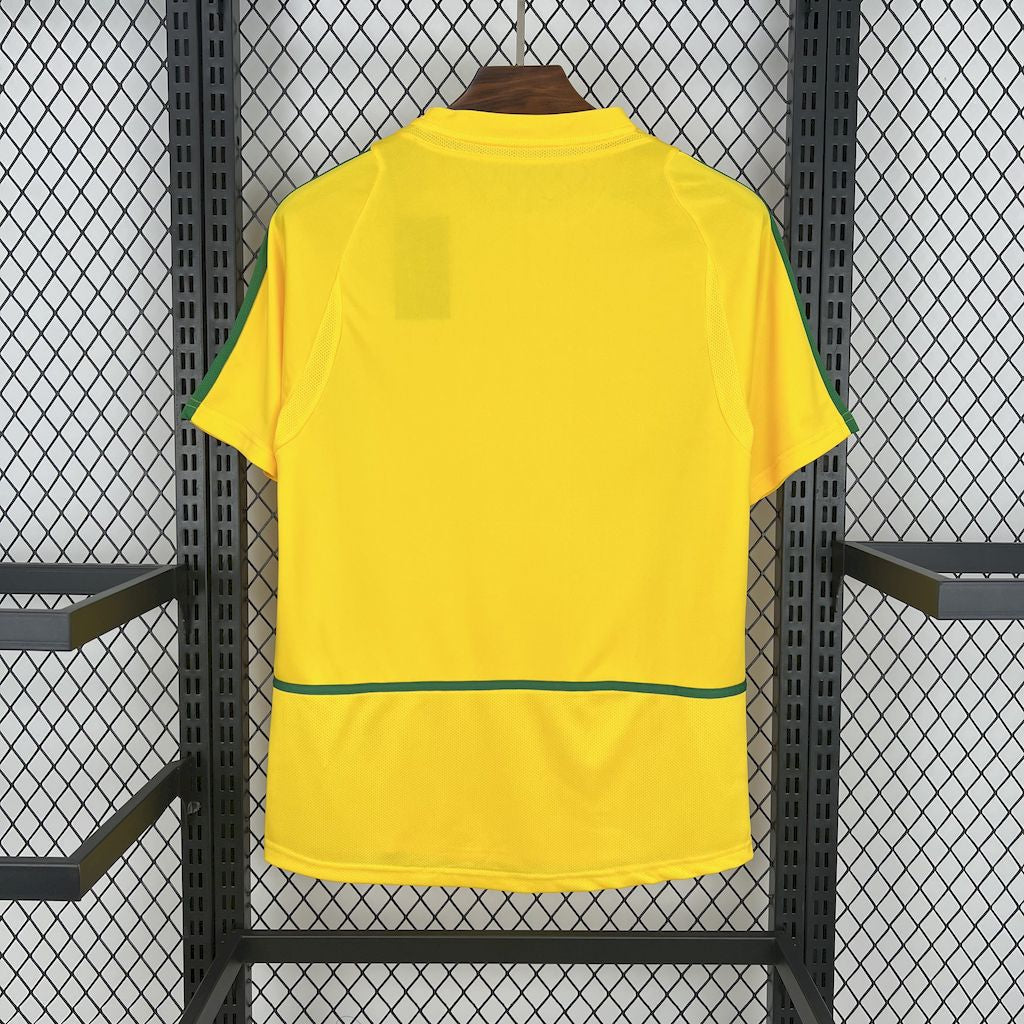 Camiseta retro de local de Brasil 2002