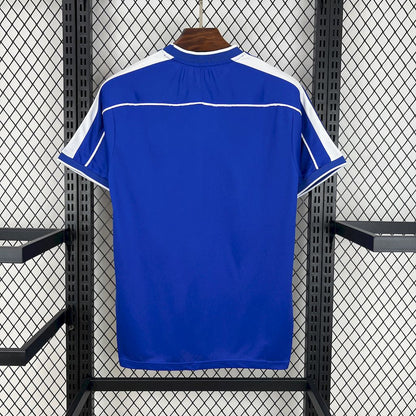 Camiseta retro de visitante de Brasil 1998