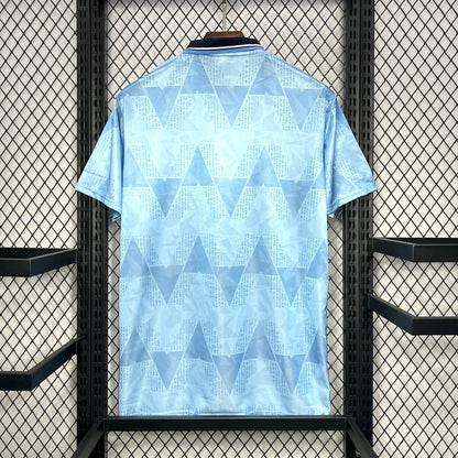 Camiseta retro del Manchester City de 1989