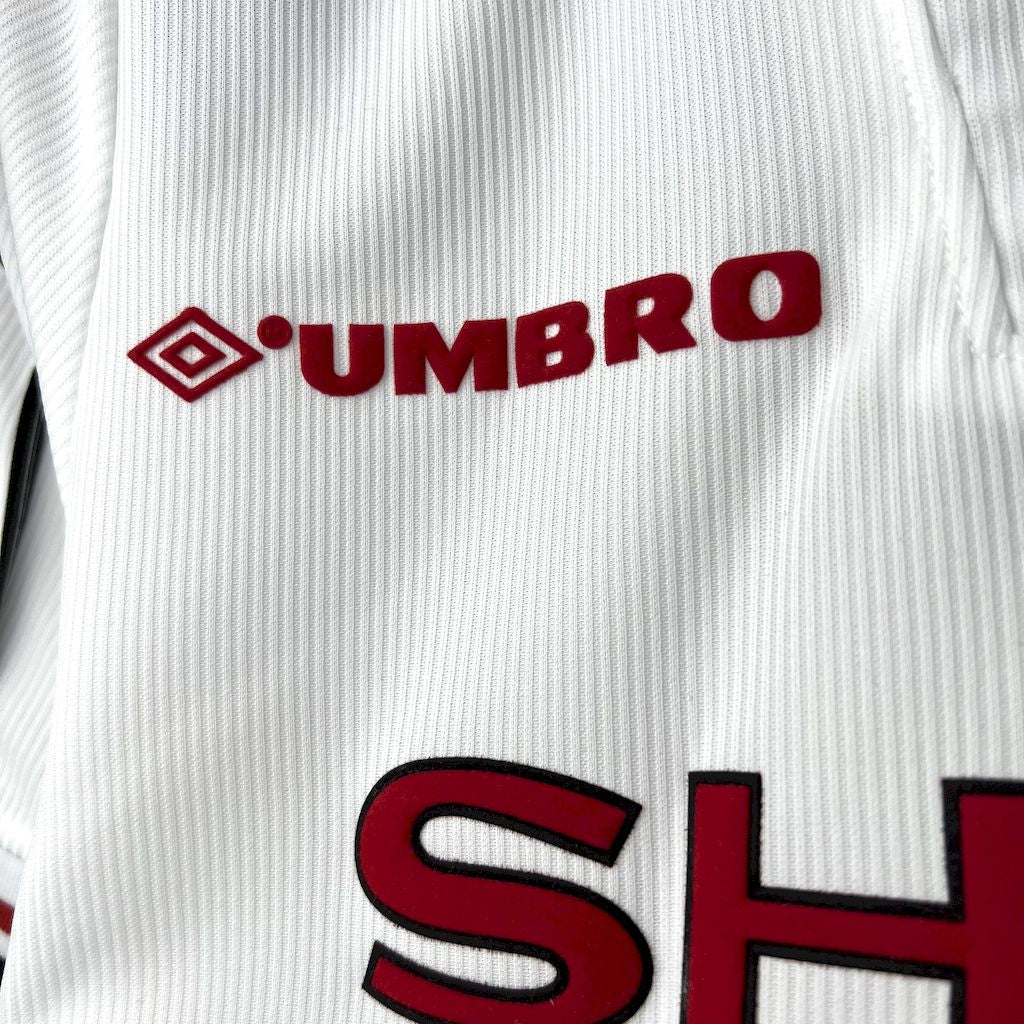 Camiseta retro de visitante del Manchester United 1998/99