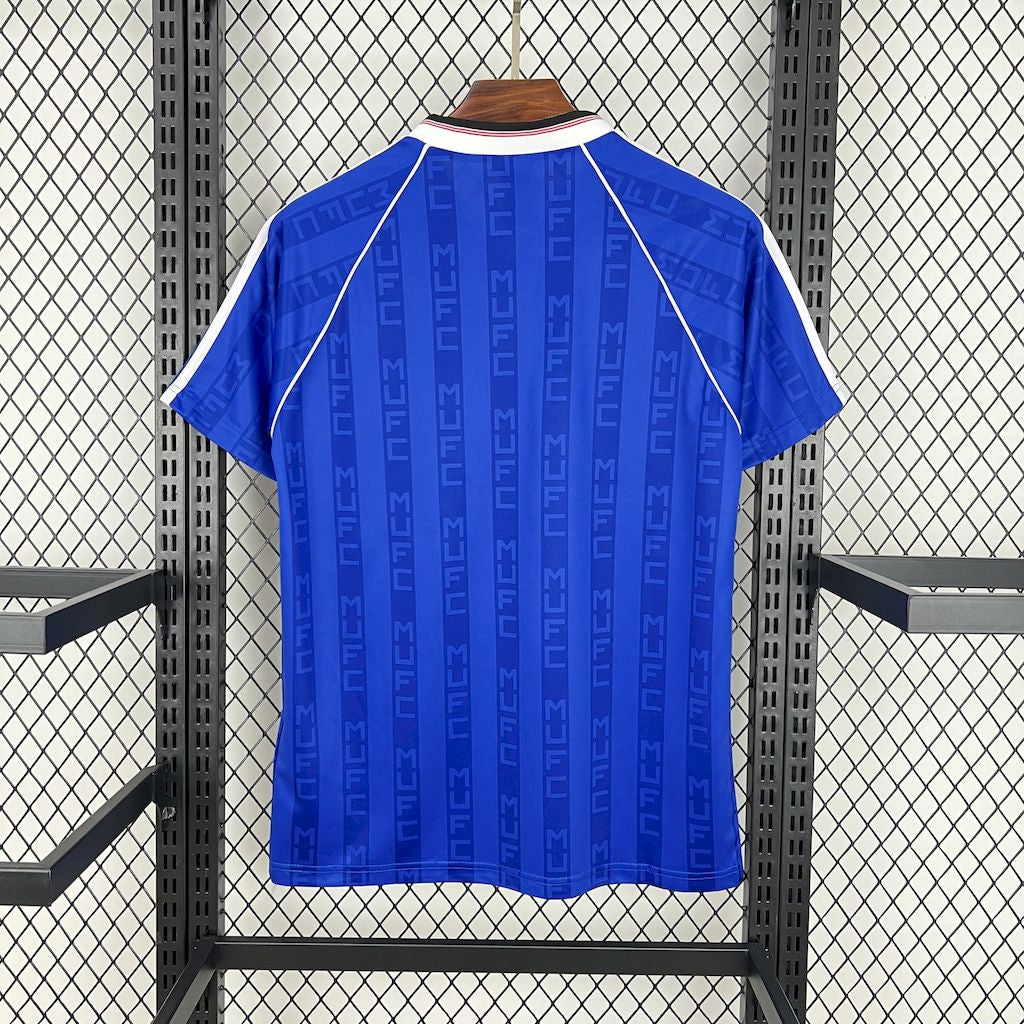 Camiseta retro de visitante del Manchester United 1988/89