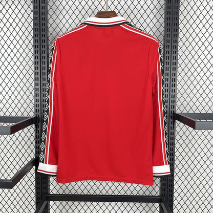 Camiseta retro de manga larga del Manchester United 1998/99