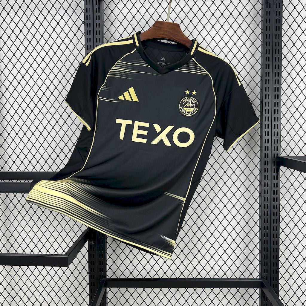 Camiseta de visitante del Aberdeen F.C. 2025/26