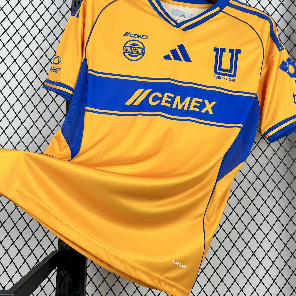 Camiseta de local de Tigres 2025/26