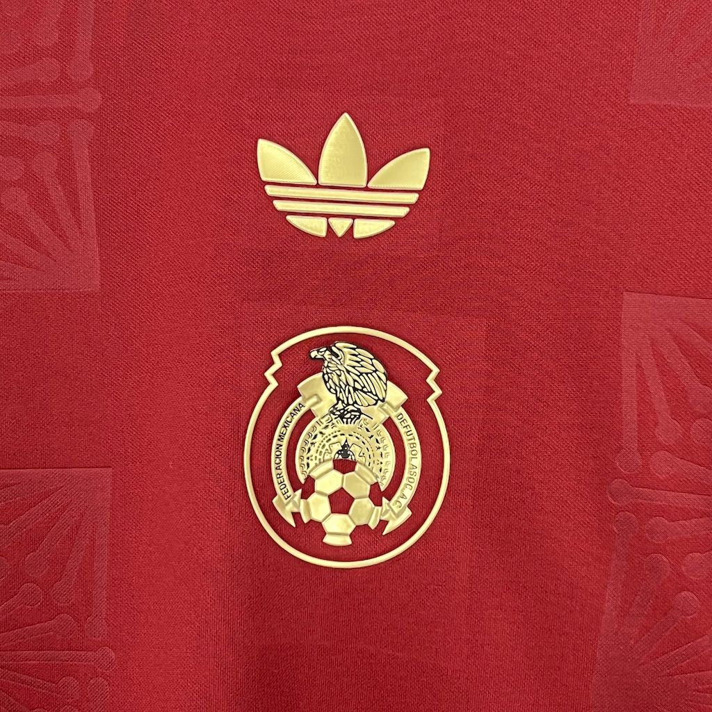 Camiseta Oro Roja México 2025/26