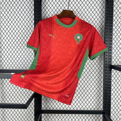 Camiseta de local de Marruecos para la Copa Africana de Naciones 2025