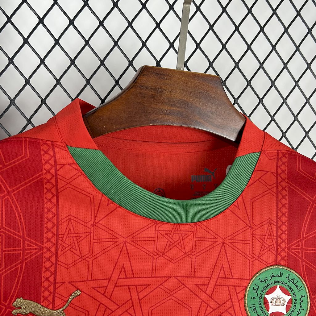Camiseta de local de Marruecos para la Copa Africana de Naciones 2025