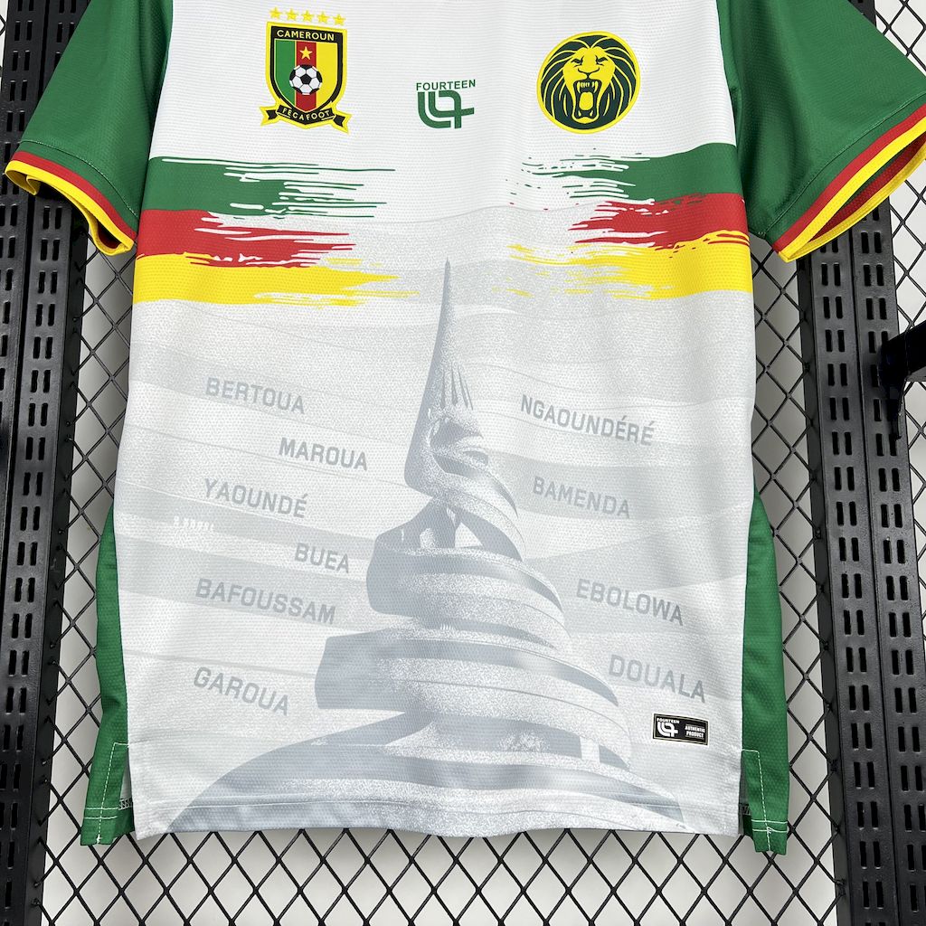 Tercera equipación de Camerún para la Copa Africana de Naciones 2025