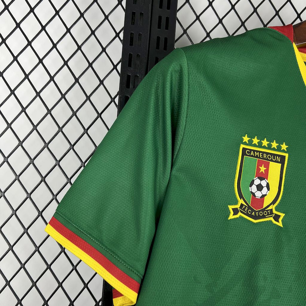 Camiseta de local de Camerún para la Copa Africana de Naciones 2025