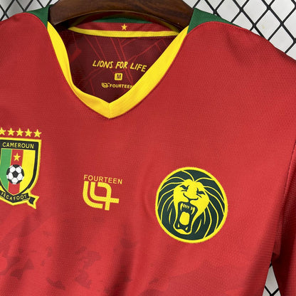 Camiseta de visitante de Camerún para la Copa Africana de Naciones 2025
