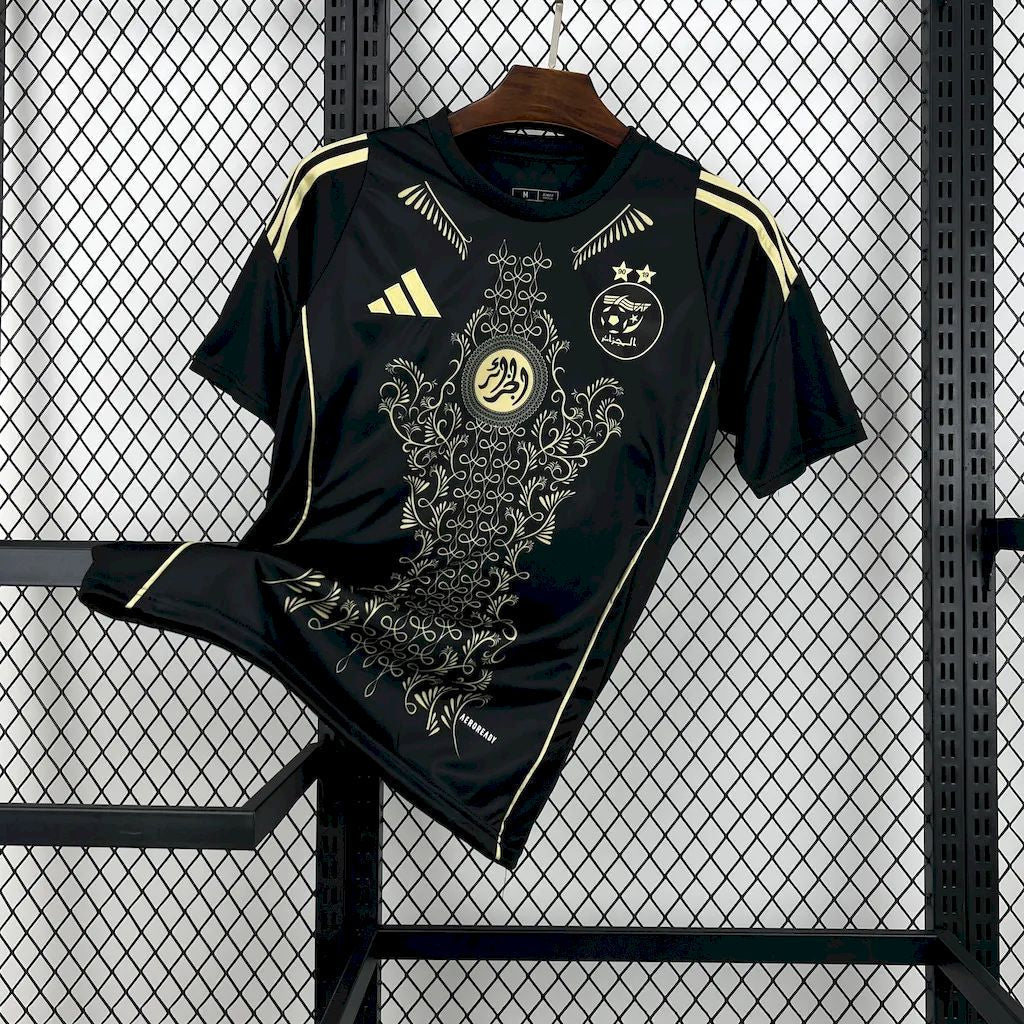 Camiseta Karakou Edición Oro Negro Argelia 2024/25