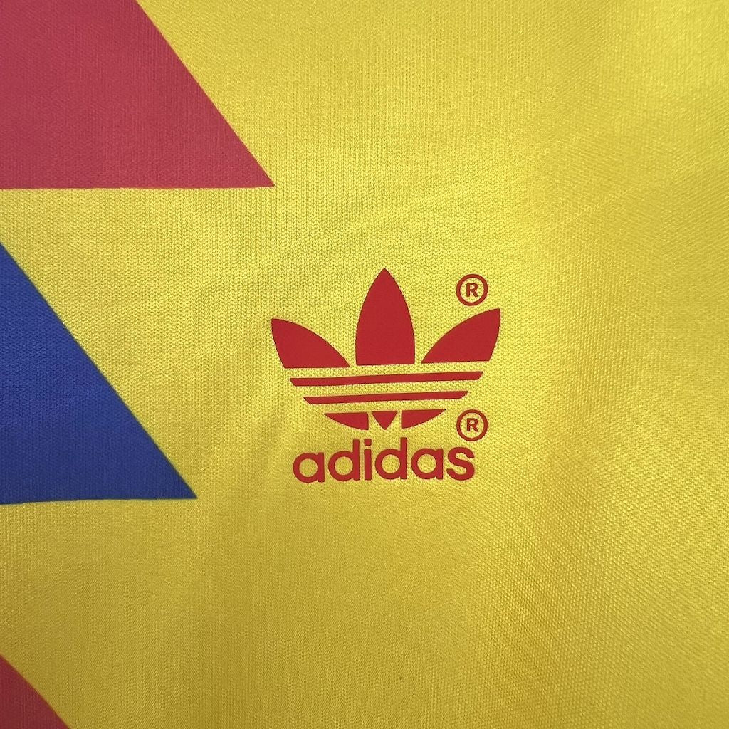 Camiseta retro de Colombia de 1990