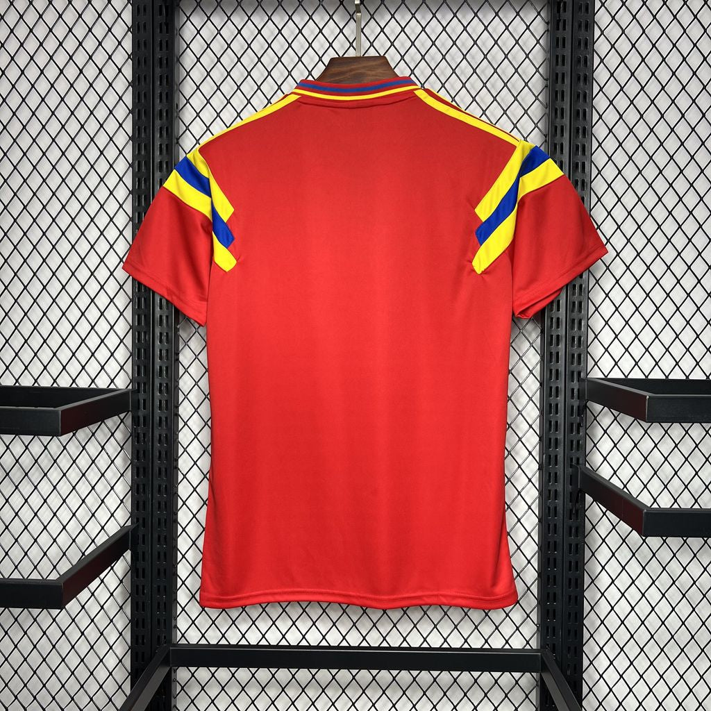 Camiseta retro de visitante de Colombia 1990