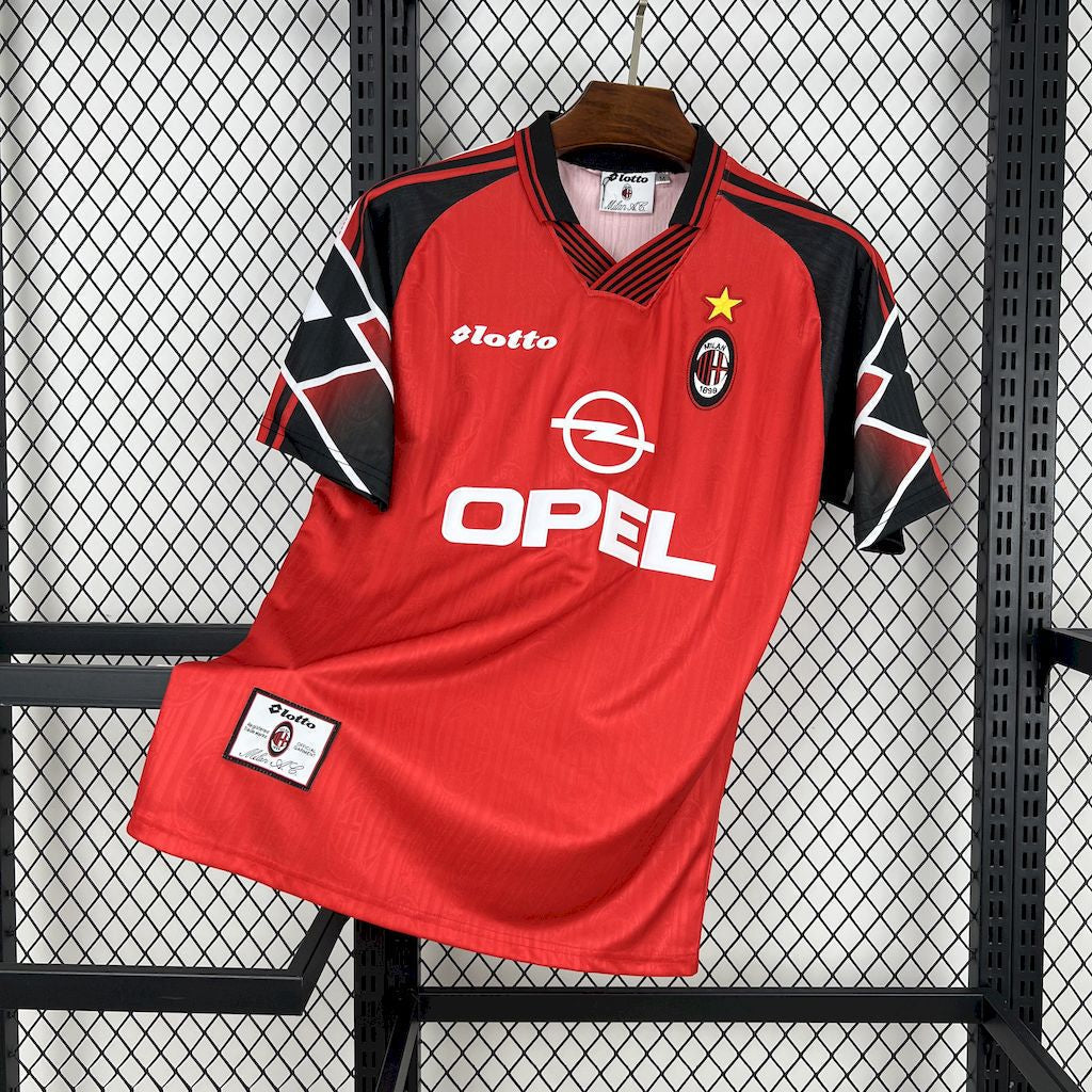 Camiseta retro de visitante del AC Milan 1998/99