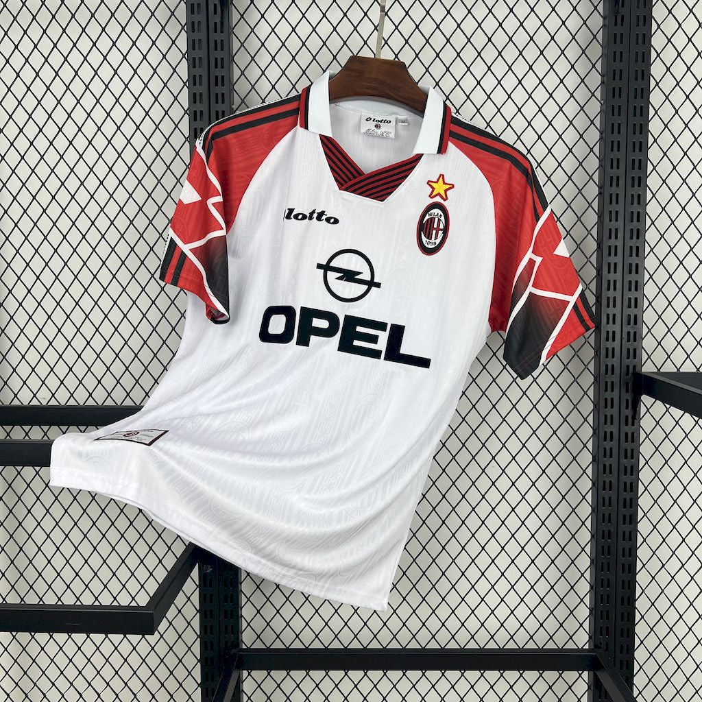 Camiseta retro de visitante del AC Milan 1997/98
