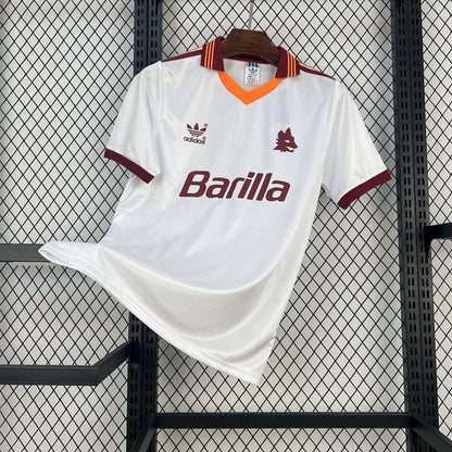 Camiseta retro de visitante de la AS Roma 1992/93