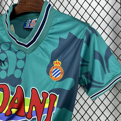 Tercera equipación retro del RCD Barcelona 1996/97