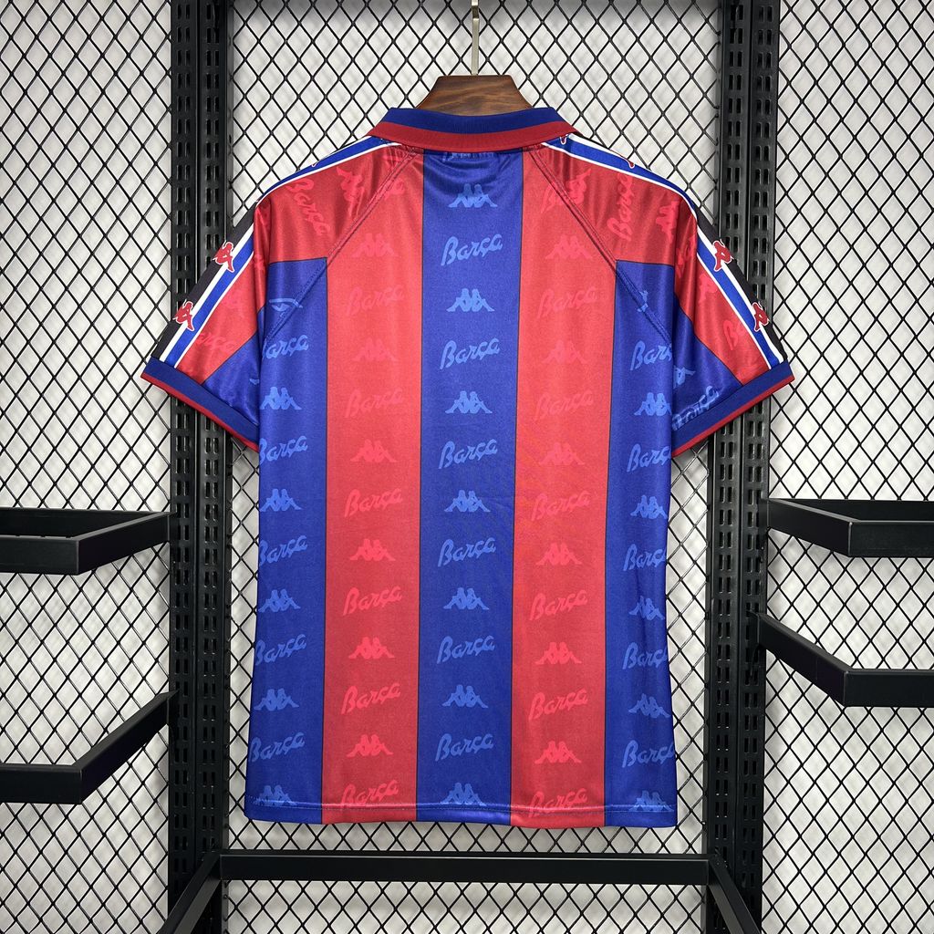 Camiseta retro de local del FC Barcelona 1995/96