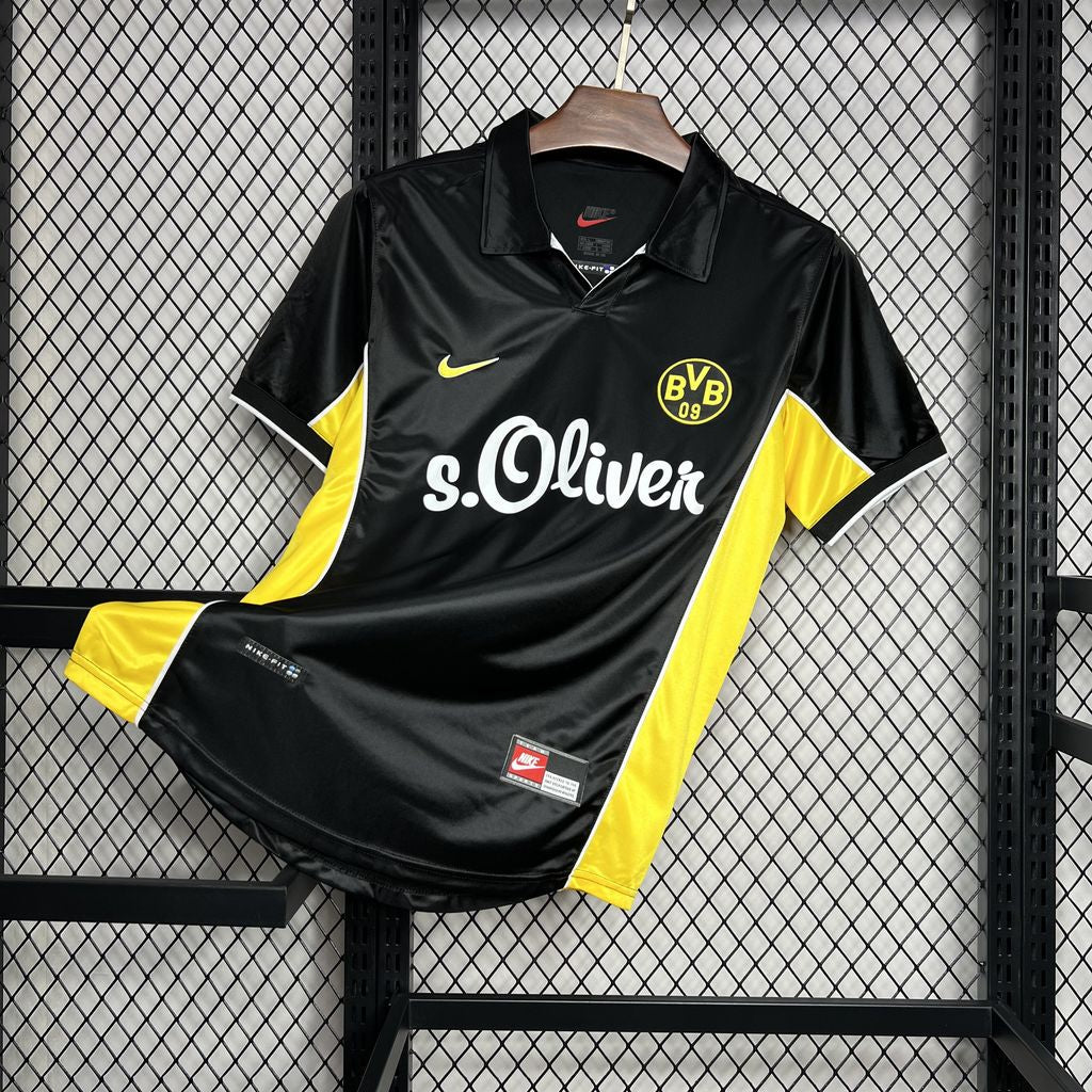 Camiseta retro de visitante del Borussia Dortmund 1998/99