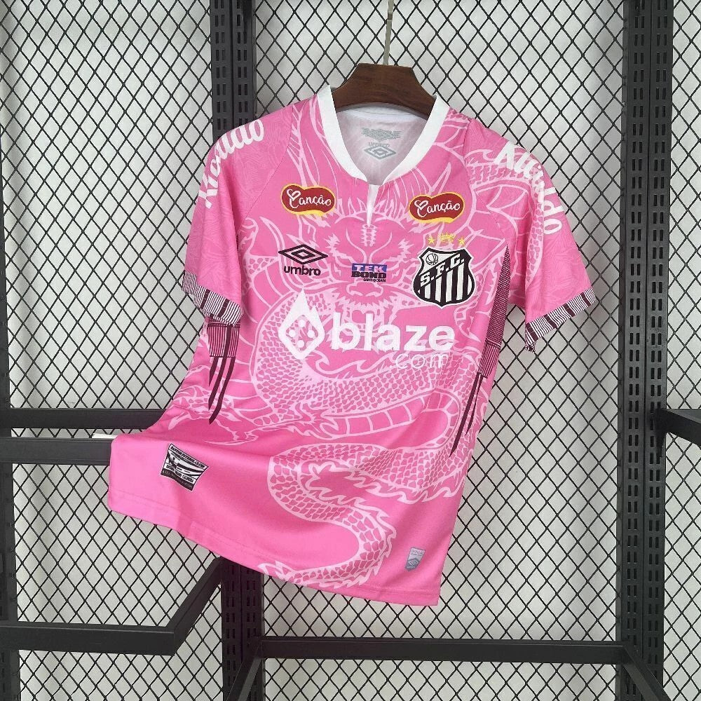 Camiseta Santos Concept Rosa 2025/26