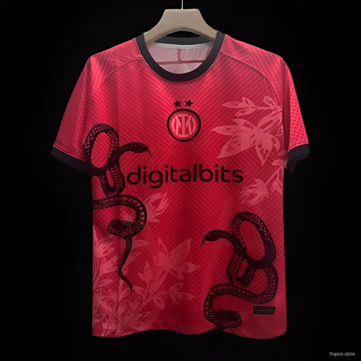 Camiseta roja del Inter de Milán 24/25 Edición Especial Serpiente