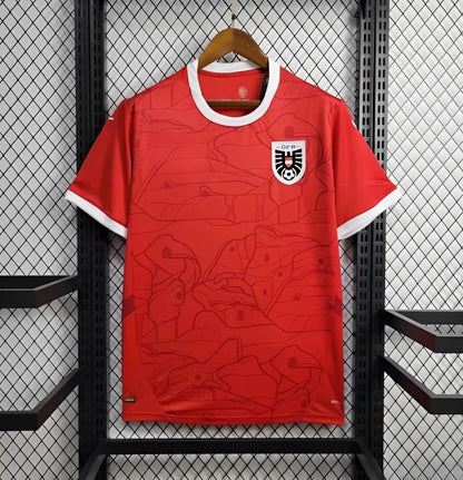 Camiseta roja de Austria 24/25
