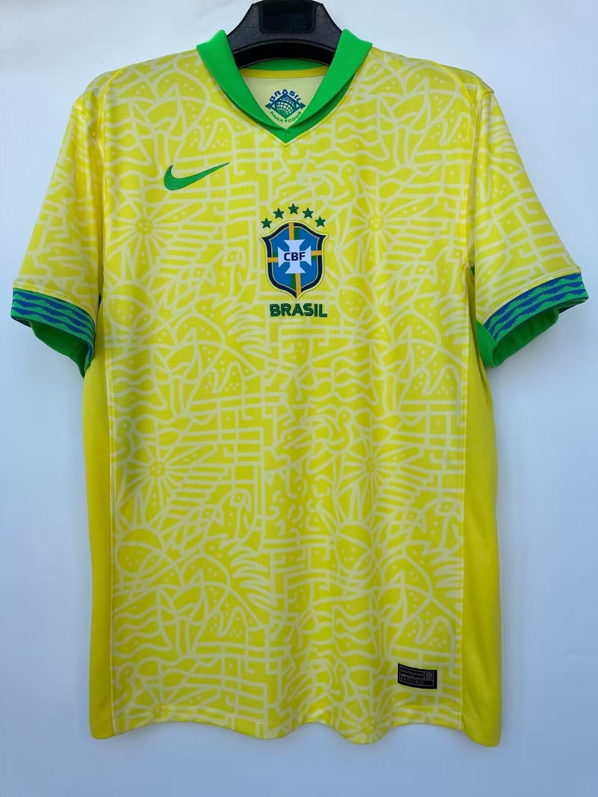 Camiseta amarilla especial de Brasil 24/25