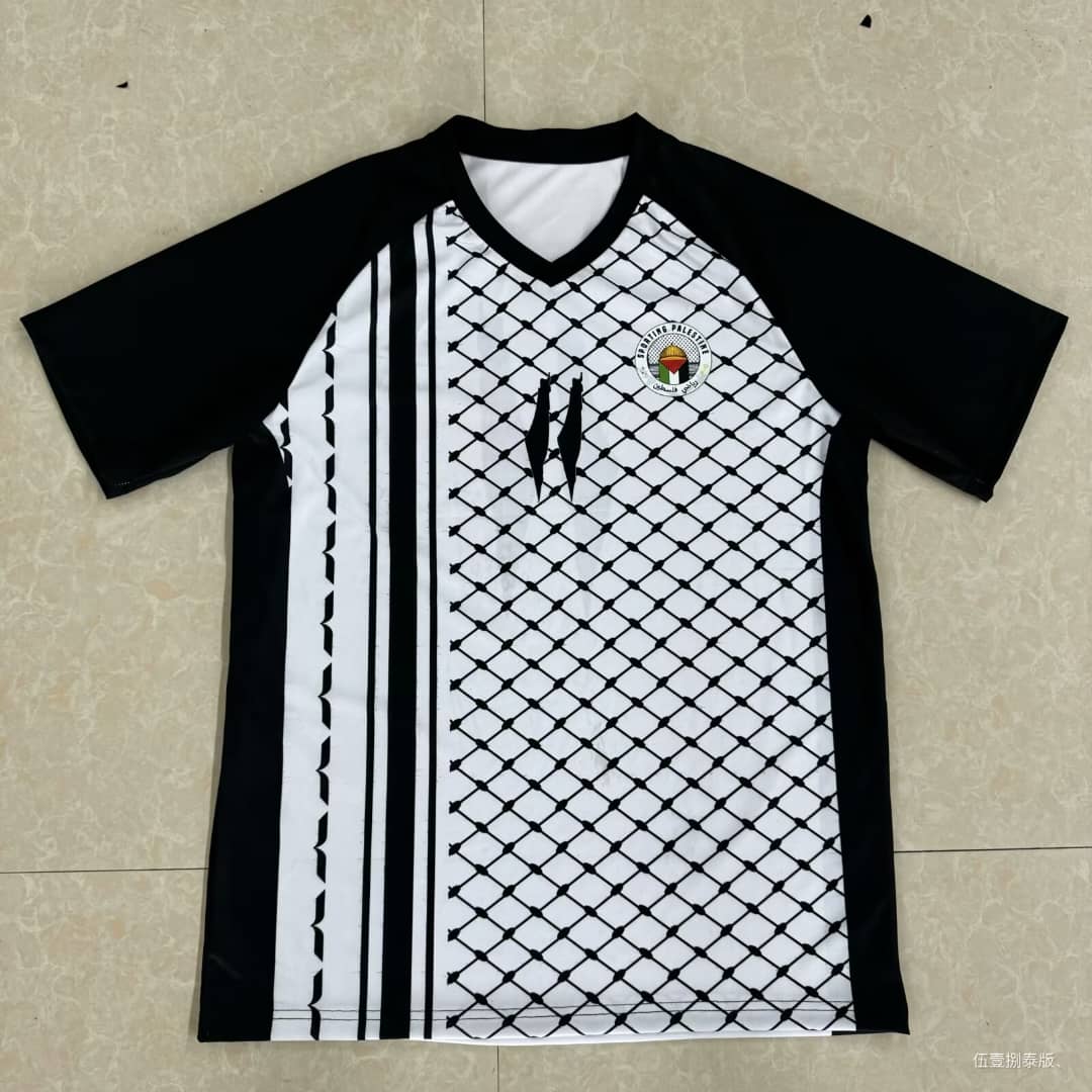 Camiseta negra de Palestina 24/25