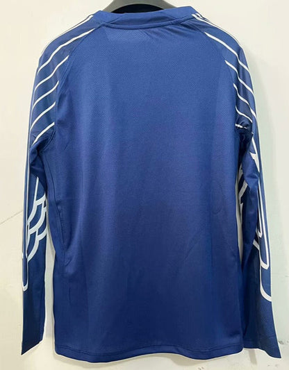 Camiseta azul de manga larga del PSG (Tallas 25/26)