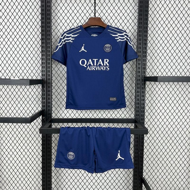 Conjunto infantil del PSG 24/25 azul