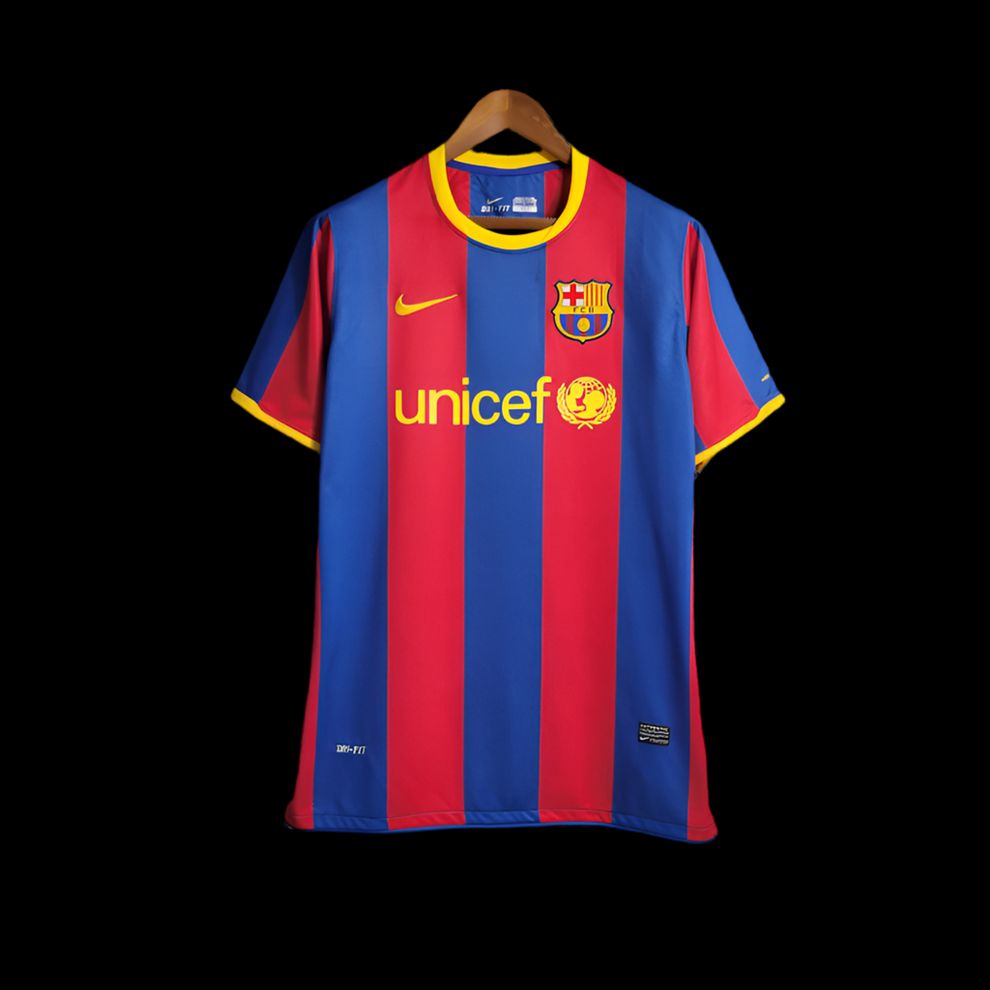 Camiseta retro del Barcelona 10/11