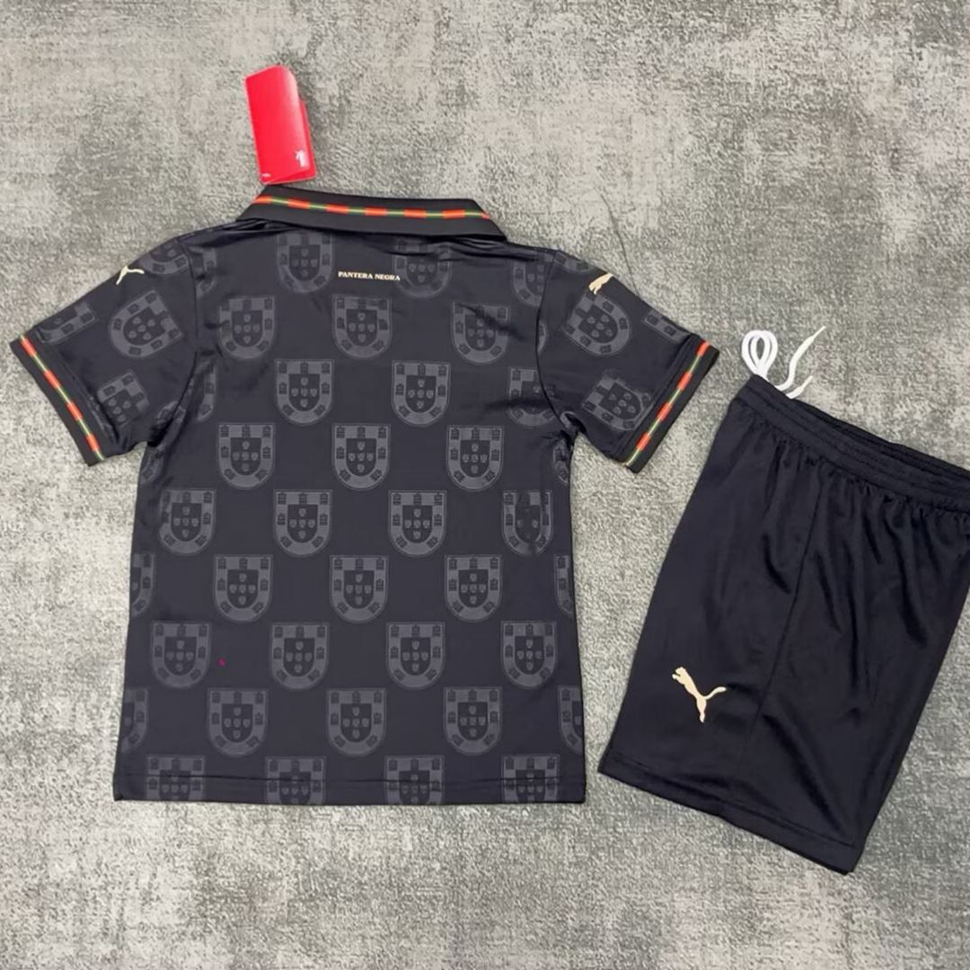 Conjunto infantil 25/26 Portugal negro especial