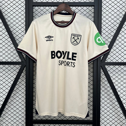 Camiseta visitante del West Ham 25/26