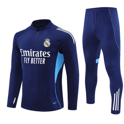 Conjunto azul del Real Madrid 25/26