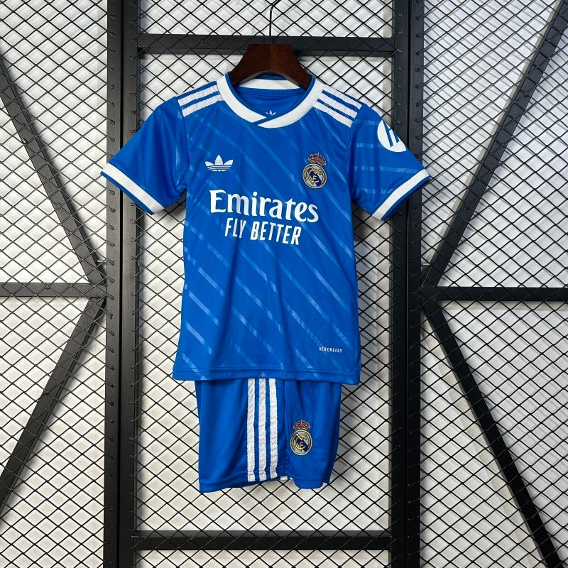 Tercera equipación infantil del Real Madrid 25/26