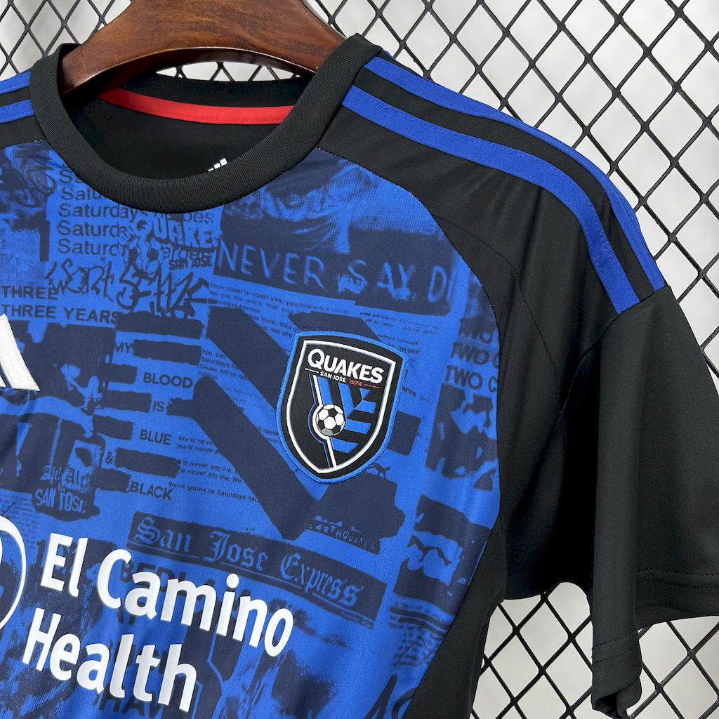 Camiseta local de los San Jose Earthquakes 2025/26