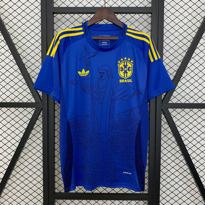 Camiseta azul especial de Brasil 25/26
