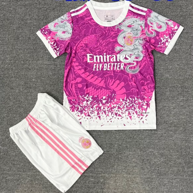 Conjunto infantil especial rosa del Real Madrid 25/26
