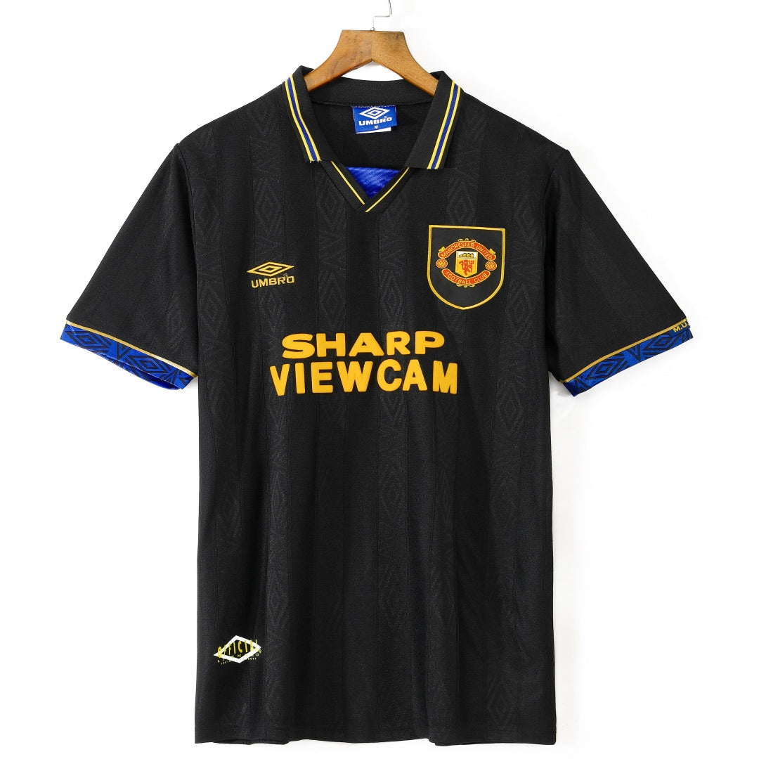 Camiseta retro de visitante del Manchester United 1993-1994