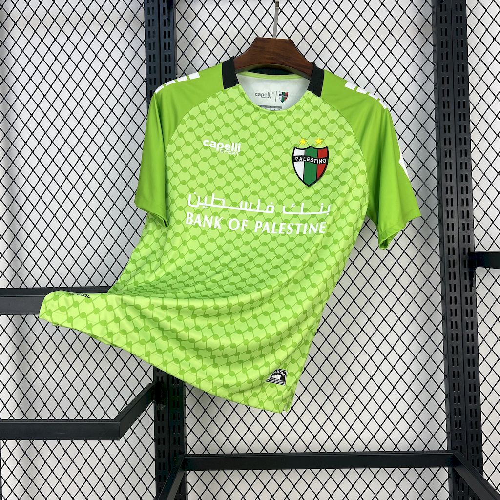 Camiseta verde claro del CD Palestino 2025/26
