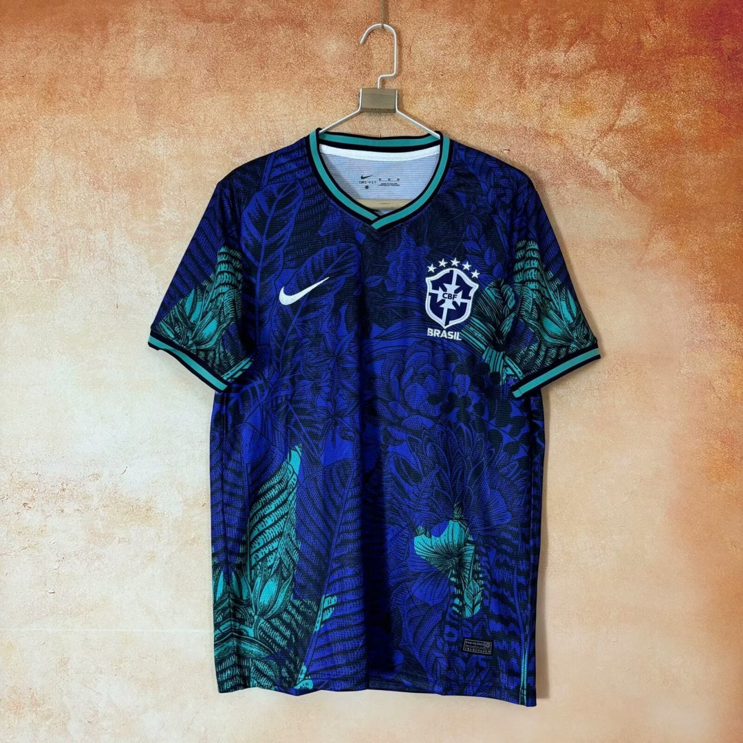Camiseta azul especial de Brasil 25/26